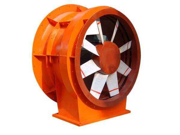 Ducted flue gas exhaust fan Fire fan