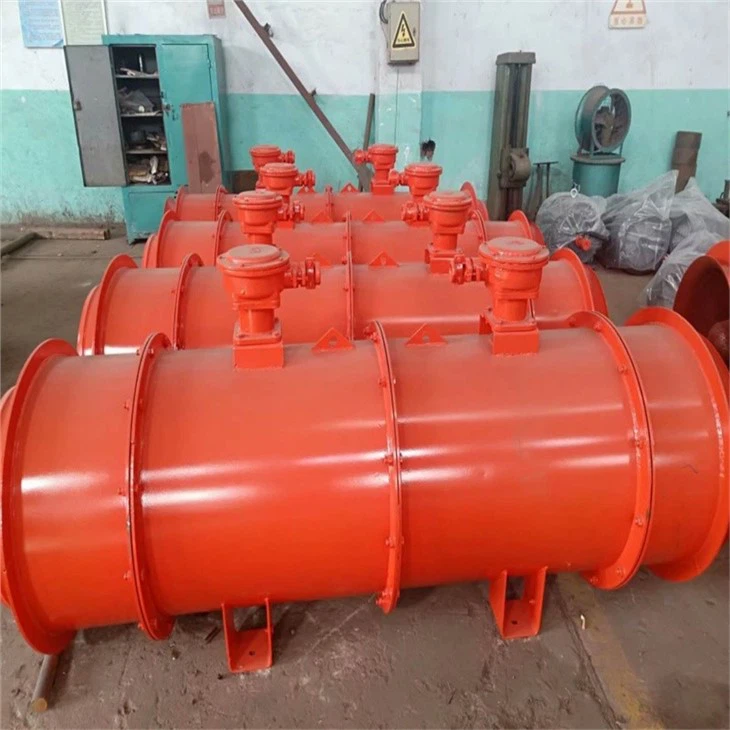 Coal Mine Explosion-Proof Fan Dk40-8 And 2*160 Kw As A Main Fan And Auxiliary Fan