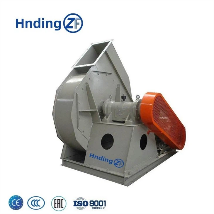 (Model 4-72 No 8C) 22 Kw Low Noise Backward Curve Turbo Blower Centrifugal Ventilator Fan